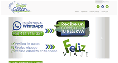 Desktop Screenshot of gaitanviajes.com
